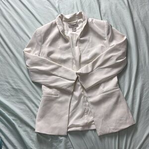 Stylish White Blazer Jacket